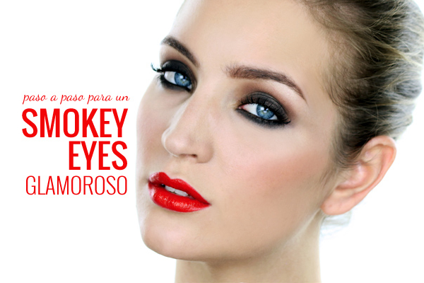 Aprender a maquillar un smokey eyes lleno de glam