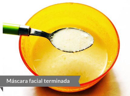 Máscara facial para pieles con rosácea