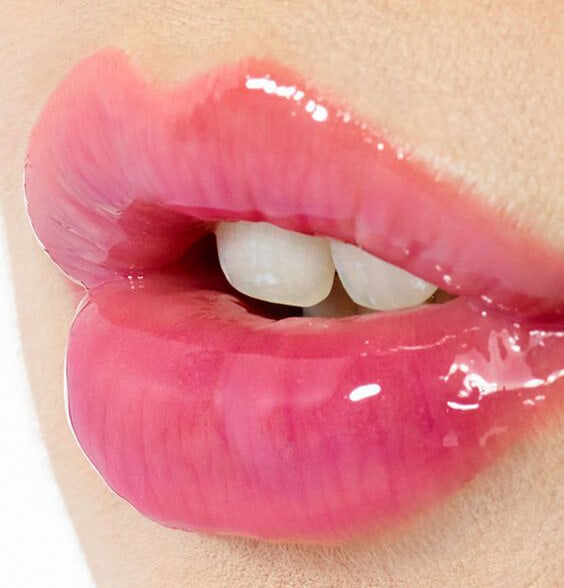 Labial rosa brillante