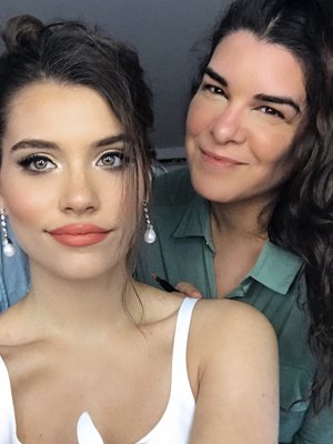 Eva de Dominici make up
