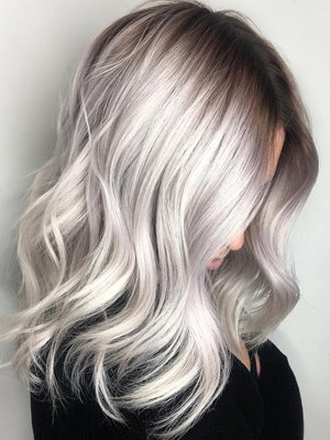 cabello gris