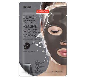 Black Food Recipe MG:GEL Mask