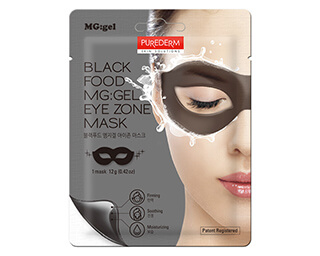 black food mg gel eye zone mask