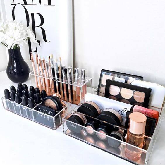 Cómo organizar el maquillaje: 13 tips que funcionan