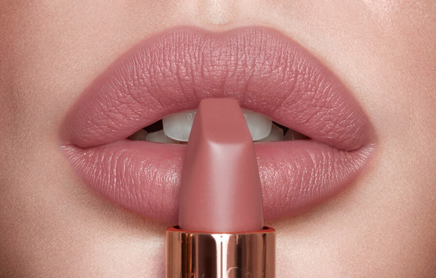 Maquillar labios nude