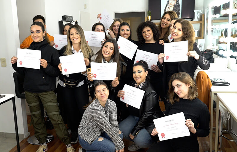 Alumna del Curso de Maquillaje